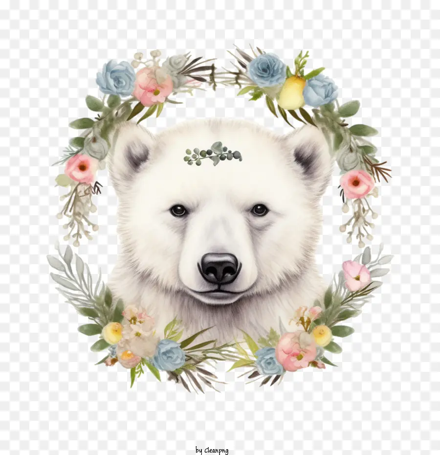 Pequeño Oso Polar，Oso Polar PNG