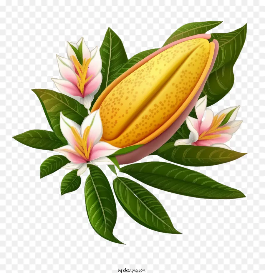 Mango，Vaina De Cacao PNG