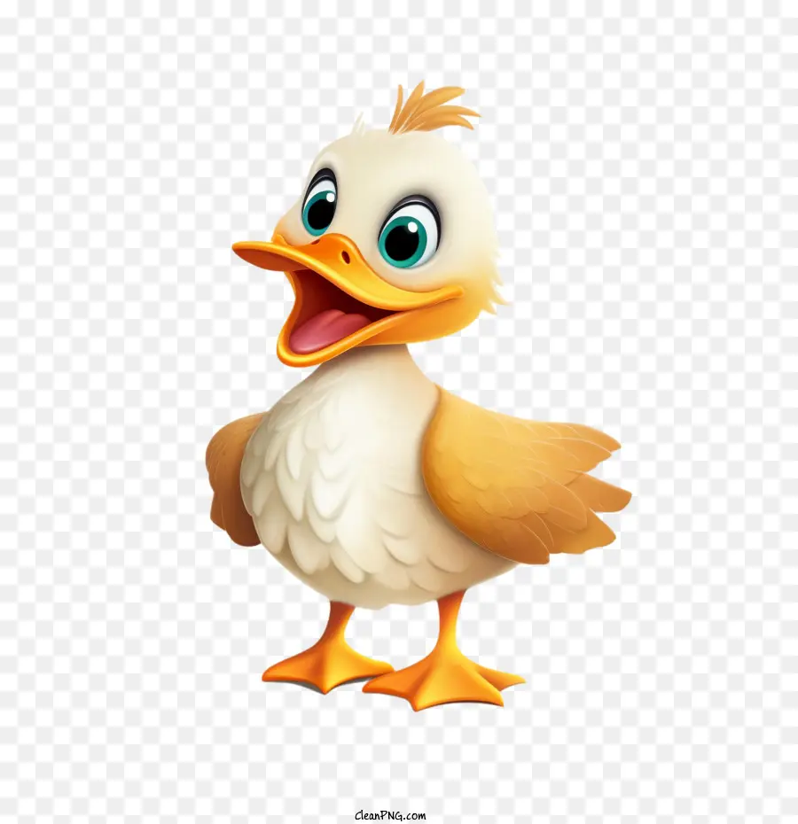 Pato，Pato De Dibujos Animados PNG