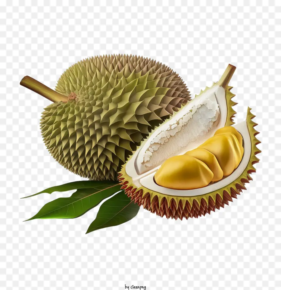 Durian，3d Durian PNG