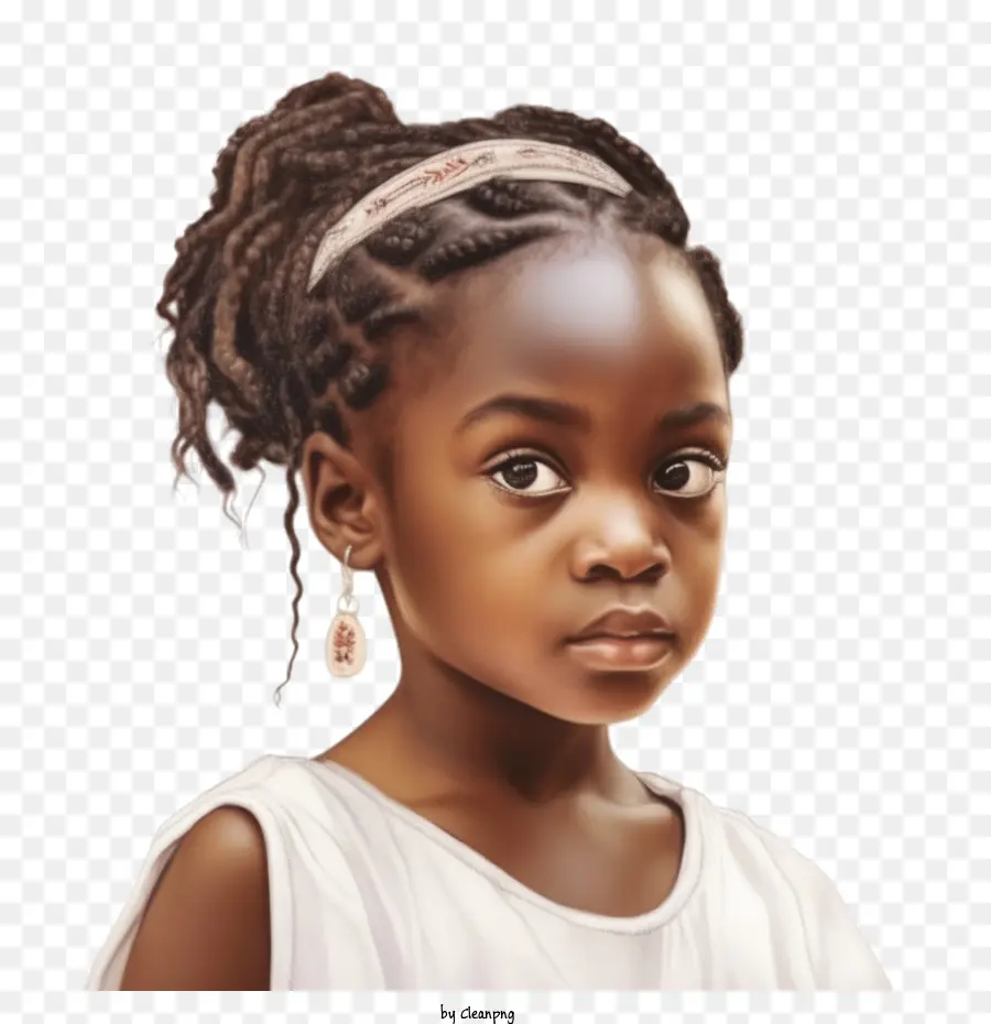 Niño Africano，Chica Africana PNG