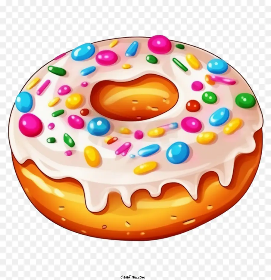 Donut，Dibujos Animados De Donut PNG