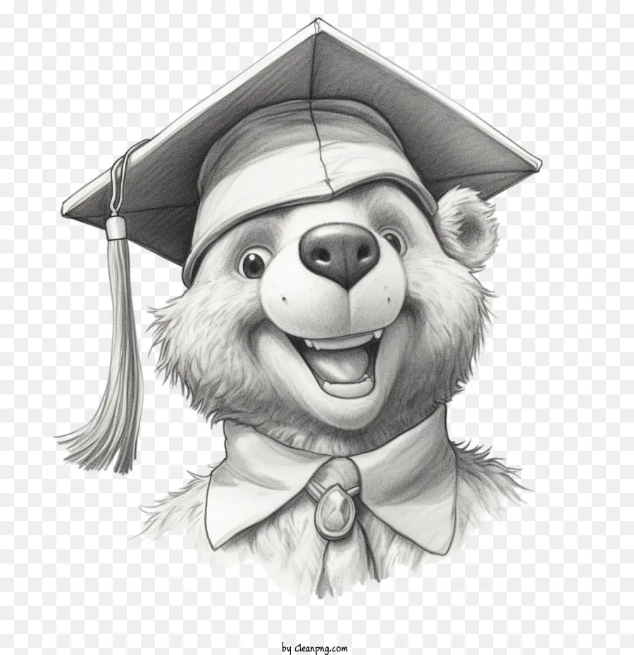 La Graduación De La Tapa，Cartoon Bear PNG