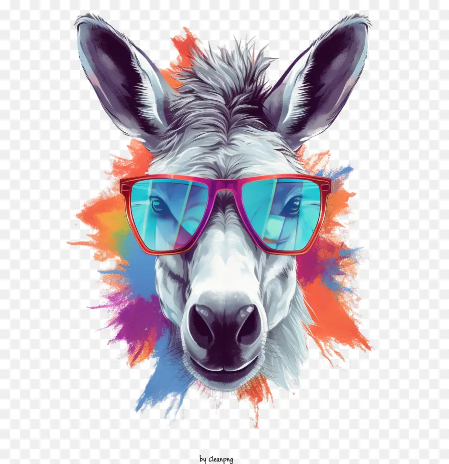 Burro，Donkey Genial PNG