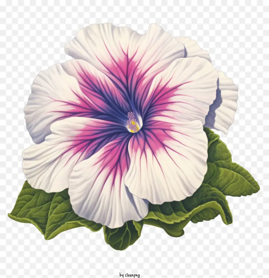 Flor De Petunia，Flor Blanca PNG