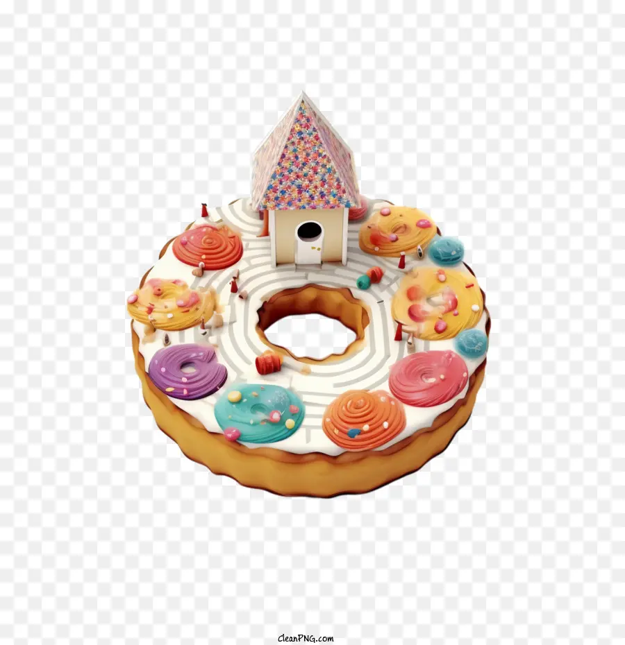 Donut，Dibujos Animados De Donut PNG