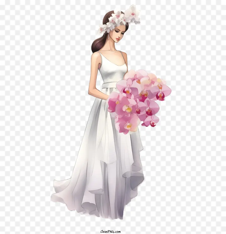 Vestido De Novia，Novia PNG