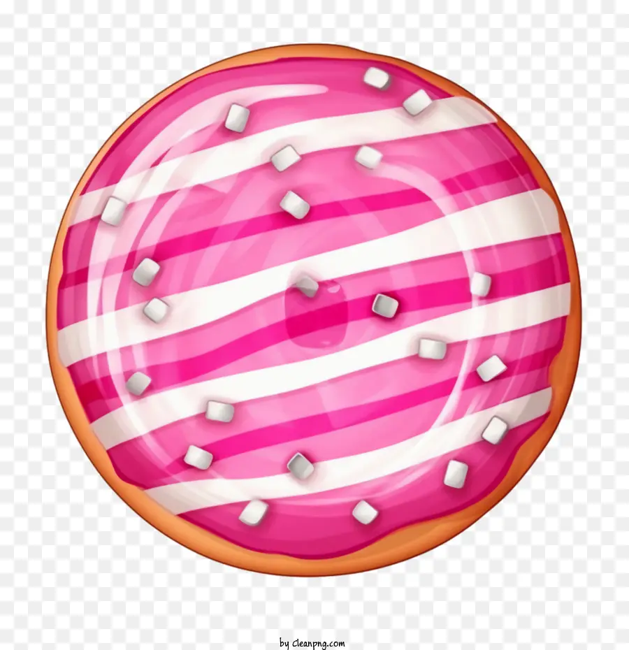 Donut，Rosa Donut PNG