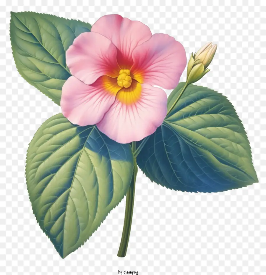 Flor Impatiens，Flor Rosa PNG