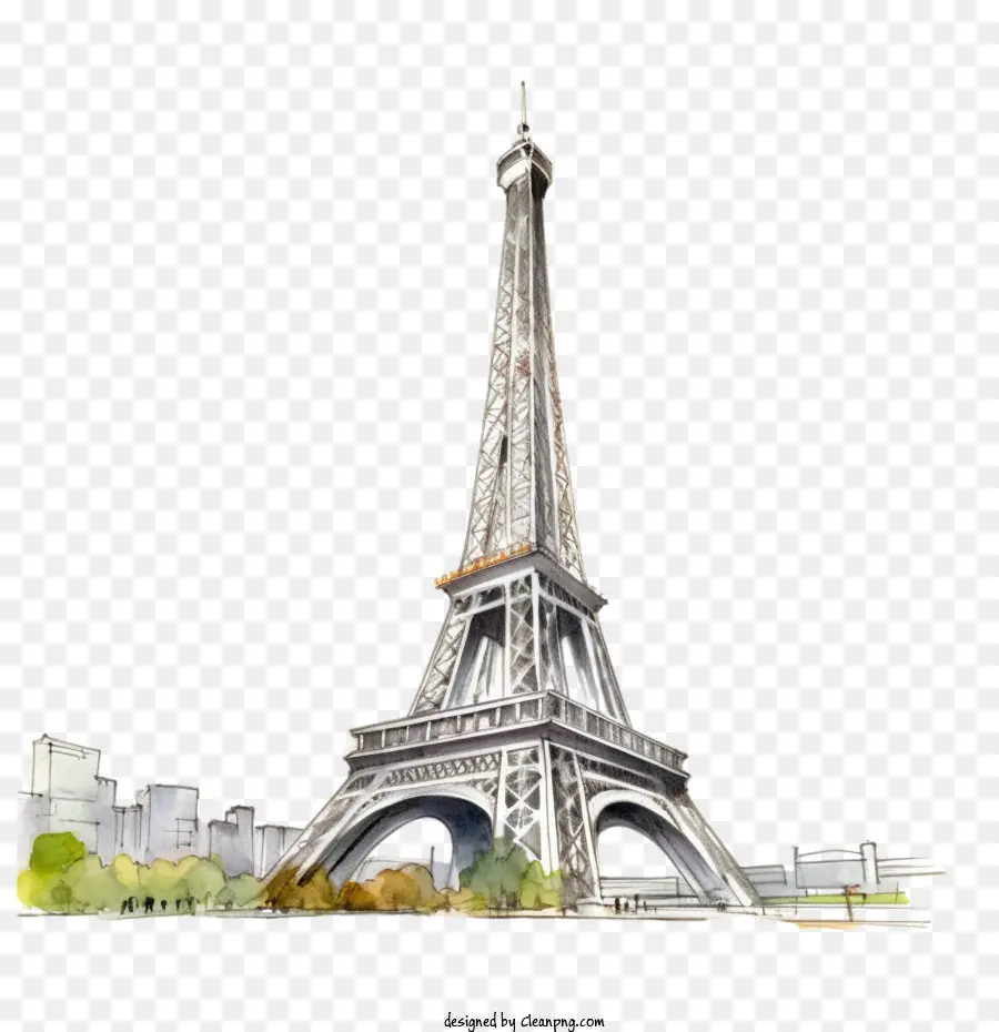 Torre Eiffel，París PNG