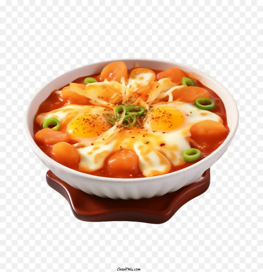 La Comida Coreana，Comida Coreana Plana PNG