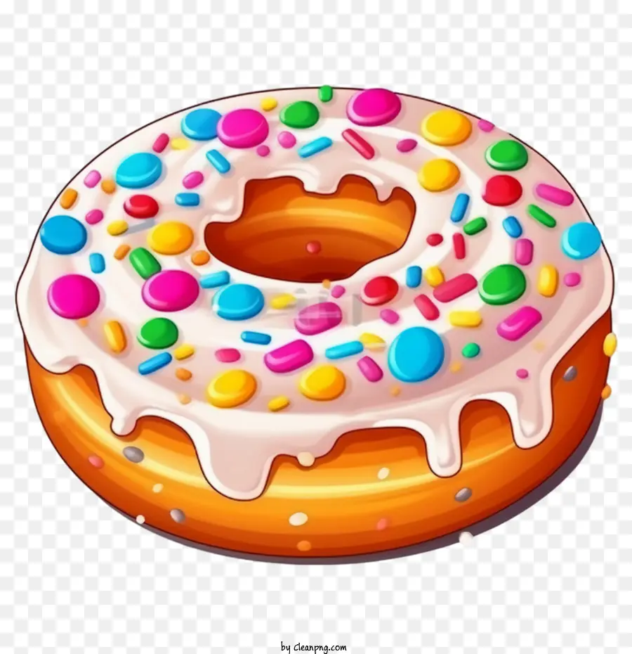 Rosquilla，Donas Coloridas PNG