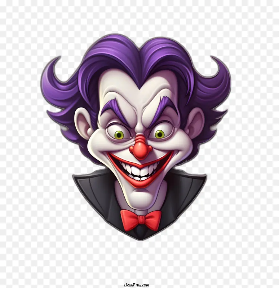 Comodín Emoji，Payaso Espeluznante PNG