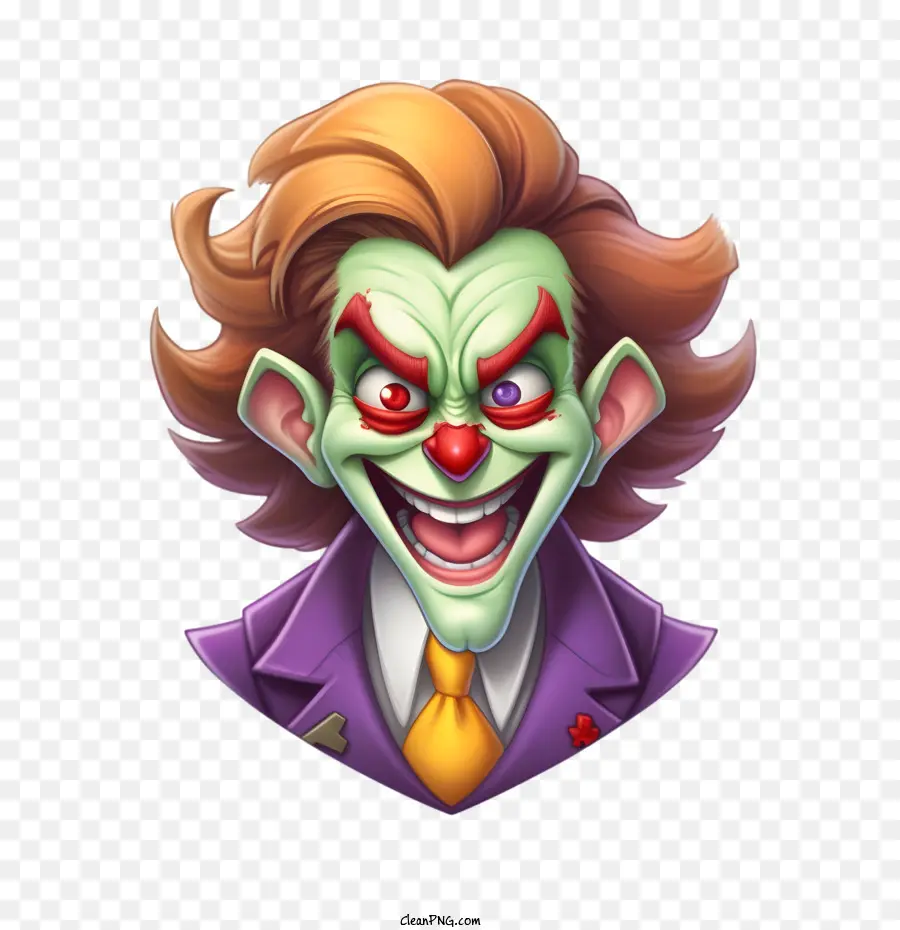 Joker Emoji，Sonriendo PNG