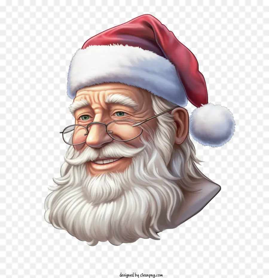 Santa Claus，La Cara PNG