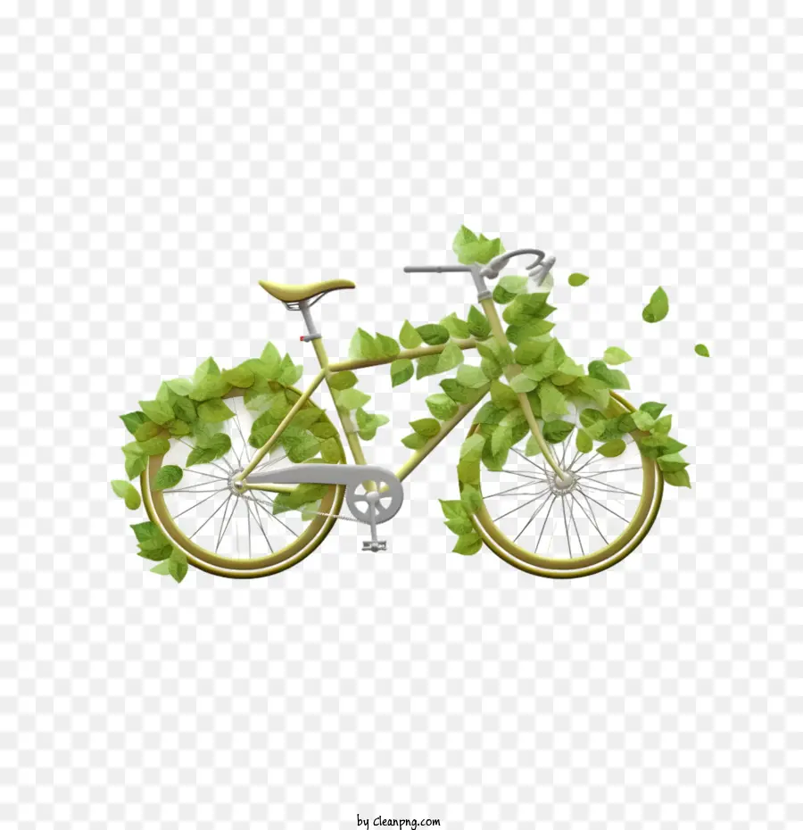 Bicicleta，Bicicleta Verde PNG