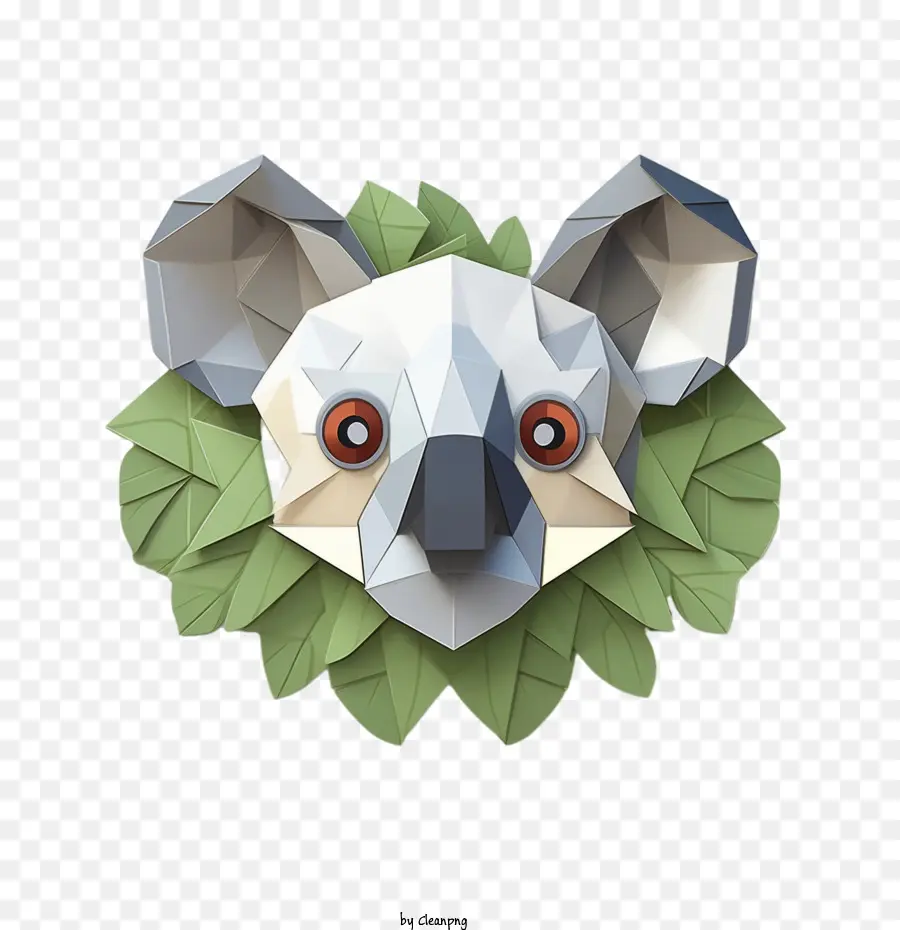 Coala，Koala Geométrico PNG