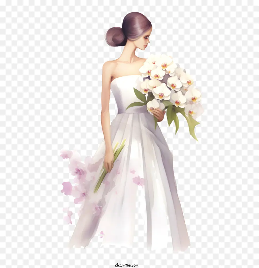 Vestido De Novia，Novia PNG