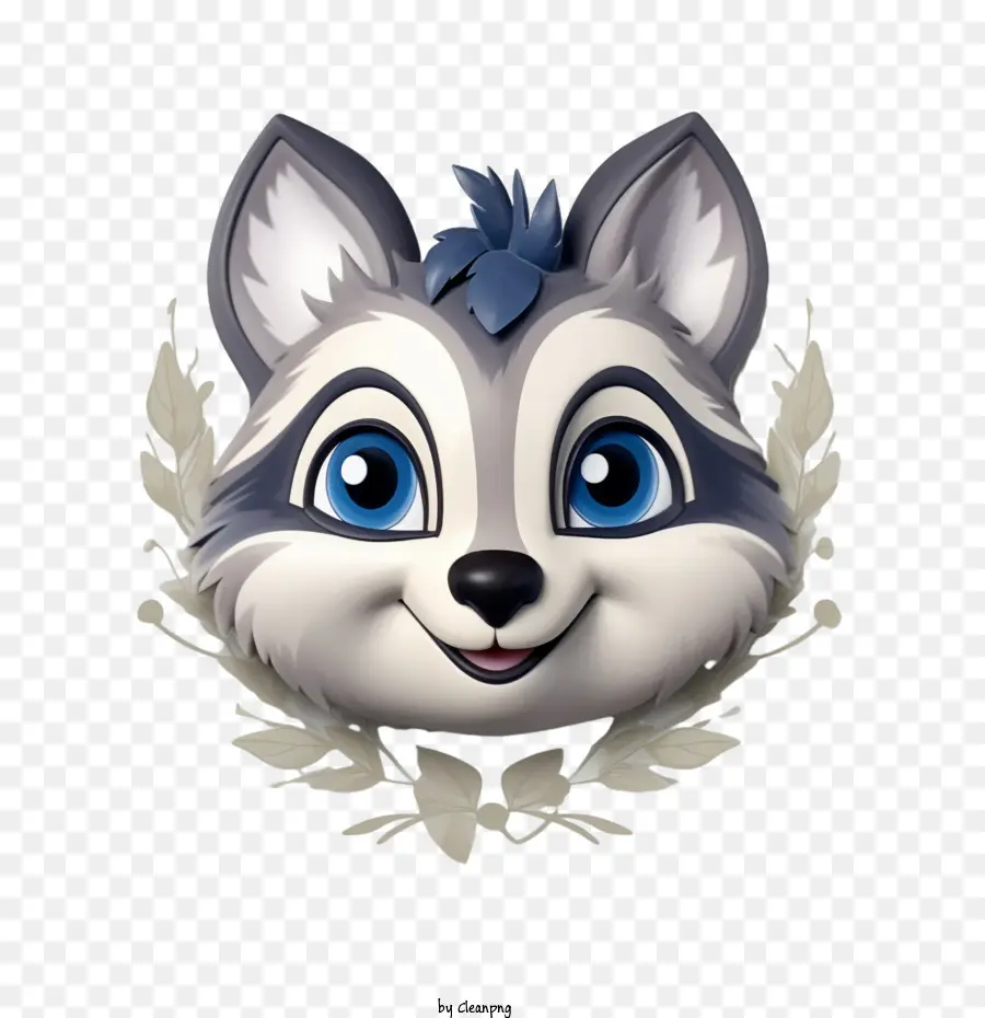 Mapache，Lindo Lobo PNG