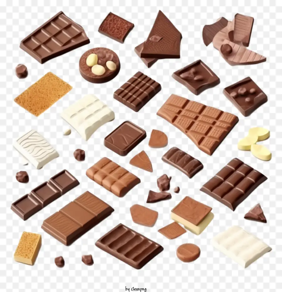 Chocolate，Barras De Chocolate PNG