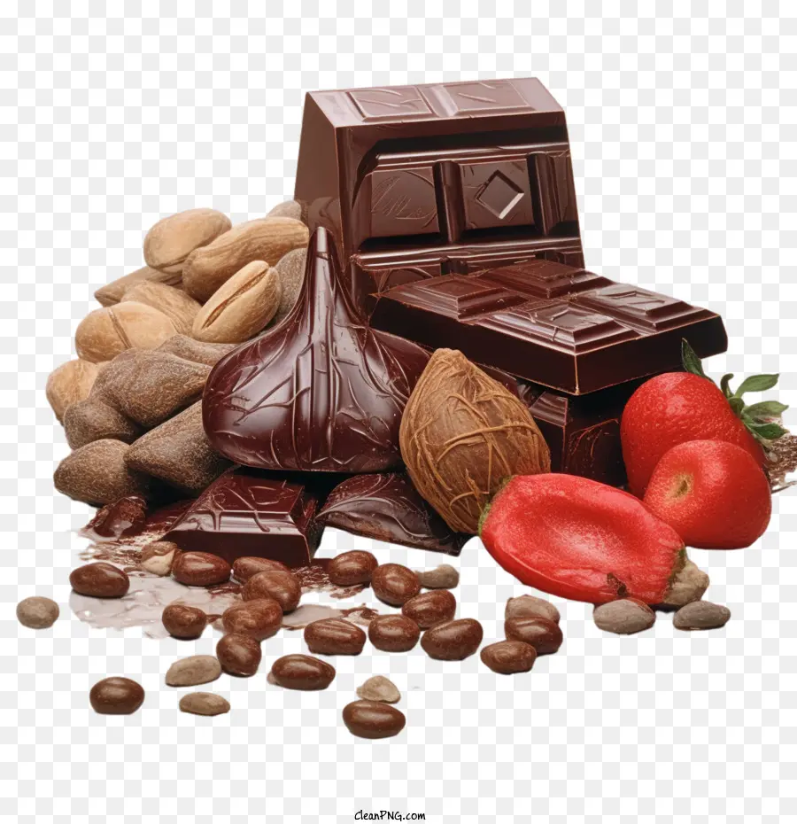 Chocolate，Tuercas PNG