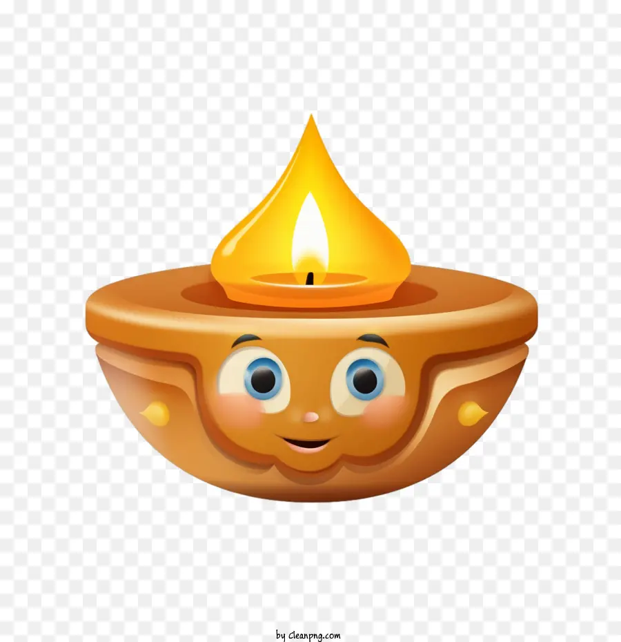 Emoji De La Lámpara Diya，Diya De La Lámpara PNG