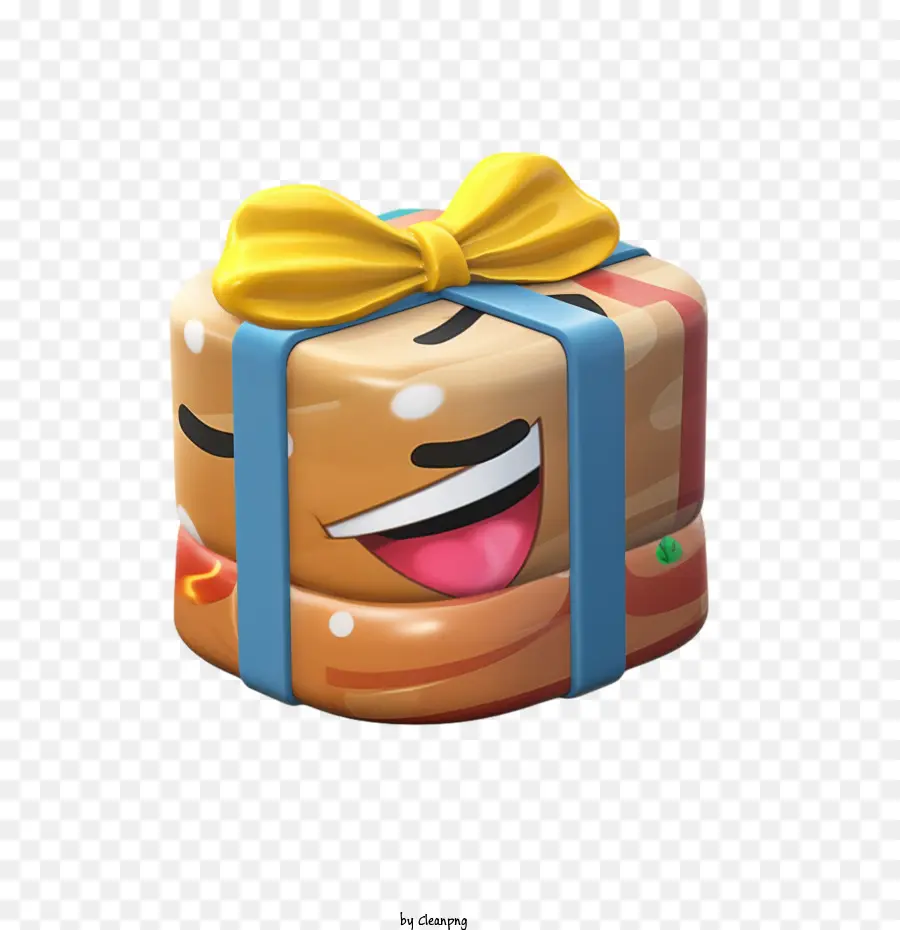 Emoji De Regalo Envuelto，Regalo PNG