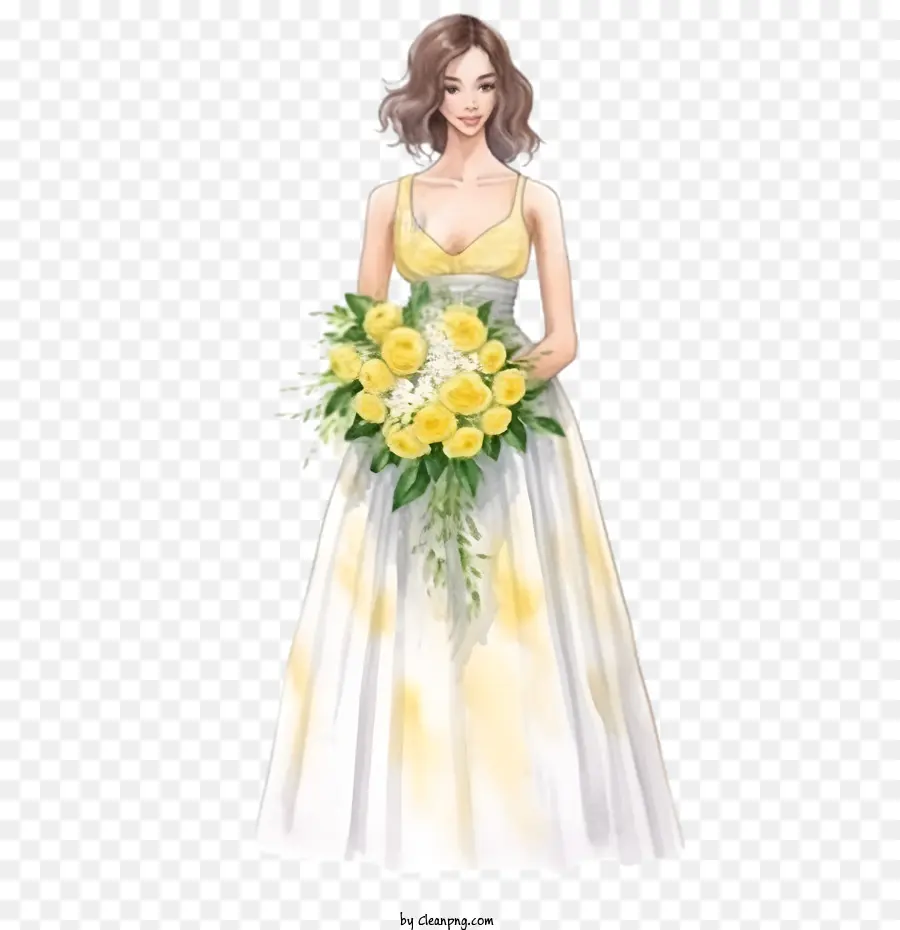 Vestido De Novia，Novia PNG