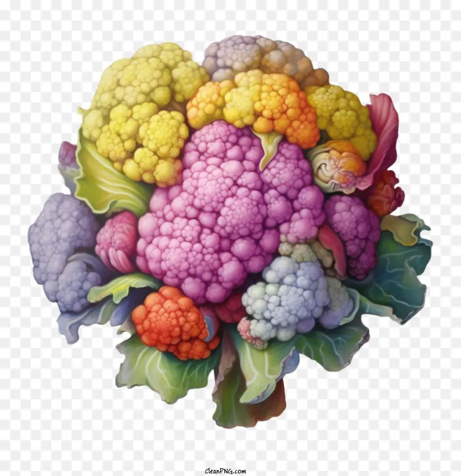 La Coliflor，Zanahoria PNG