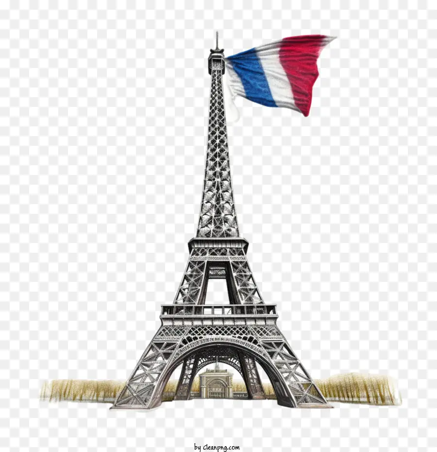 Torre Eiffel，París PNG