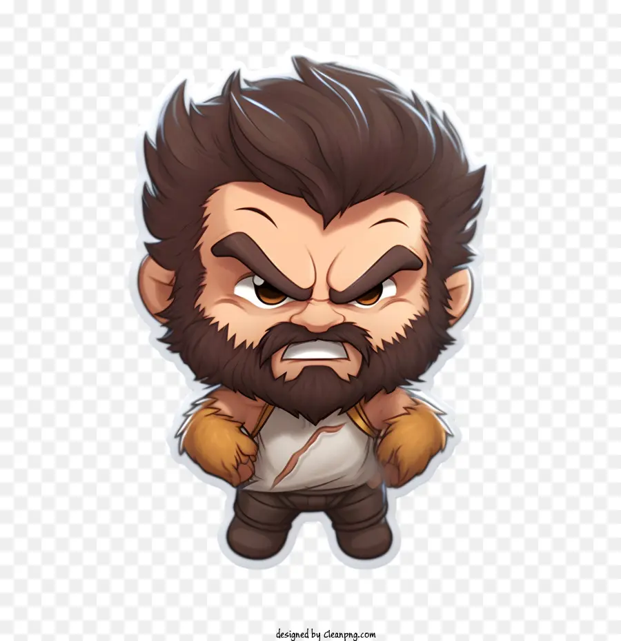 Lindo Emoji，Barba PNG