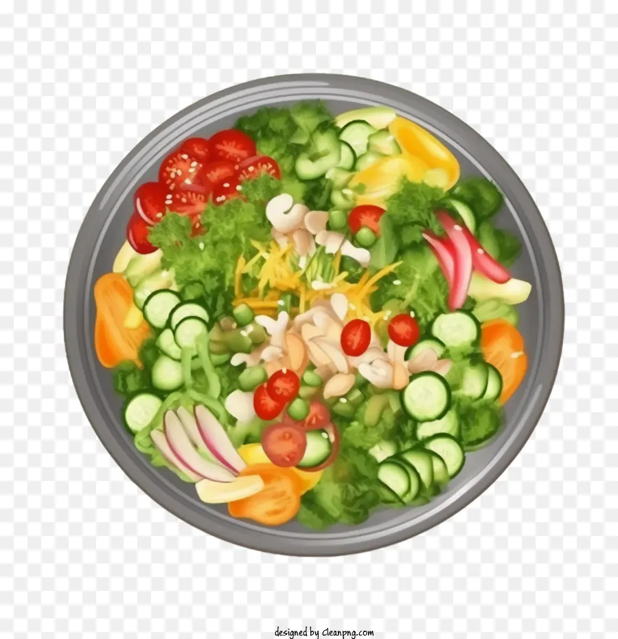 La Comida Coreana，Ensalada PNG