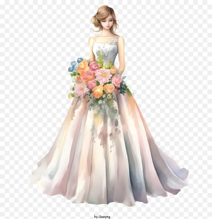 Vestido De Novia，Novia PNG