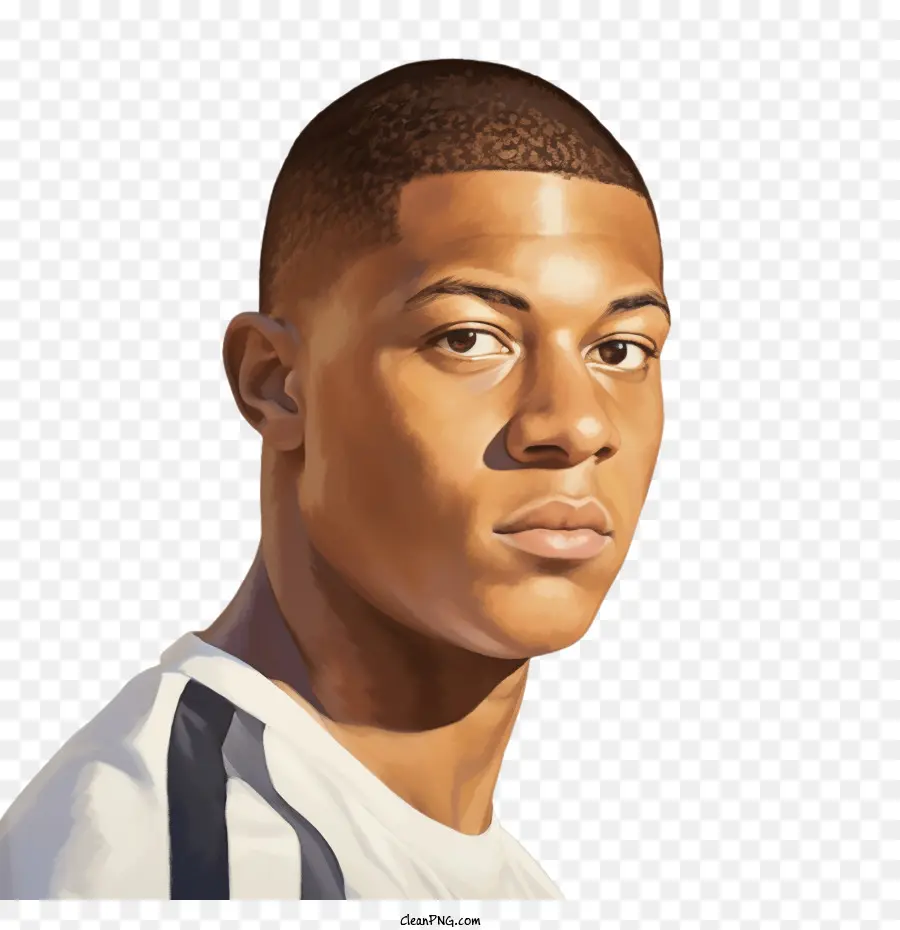 Kylian Mbappé，Retrato PNG