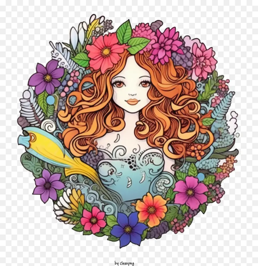 Sirena，Belleza PNG