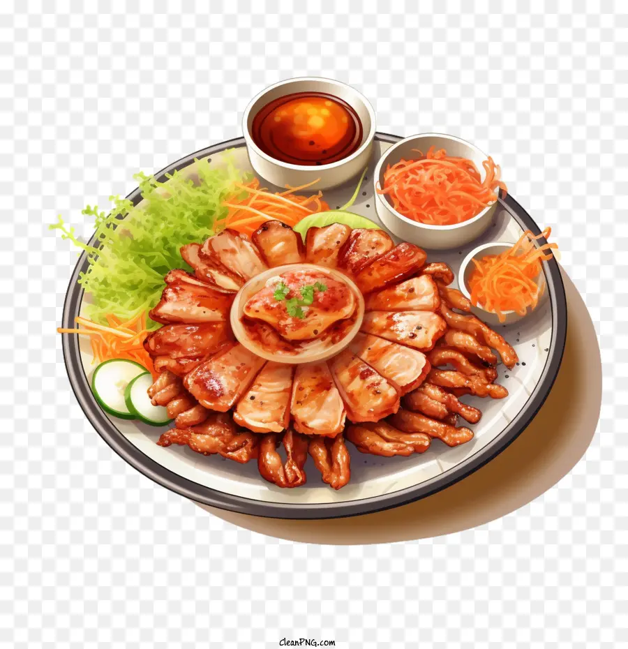 La Comida Coreana，La Comida PNG
