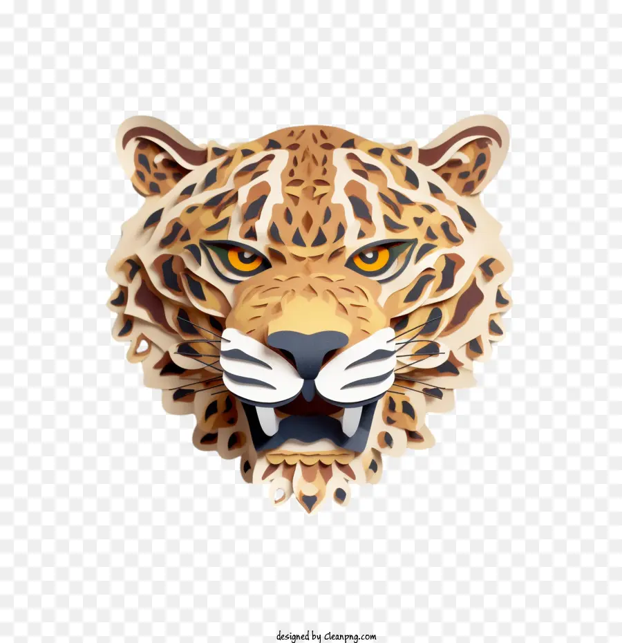 Leopardo，León PNG