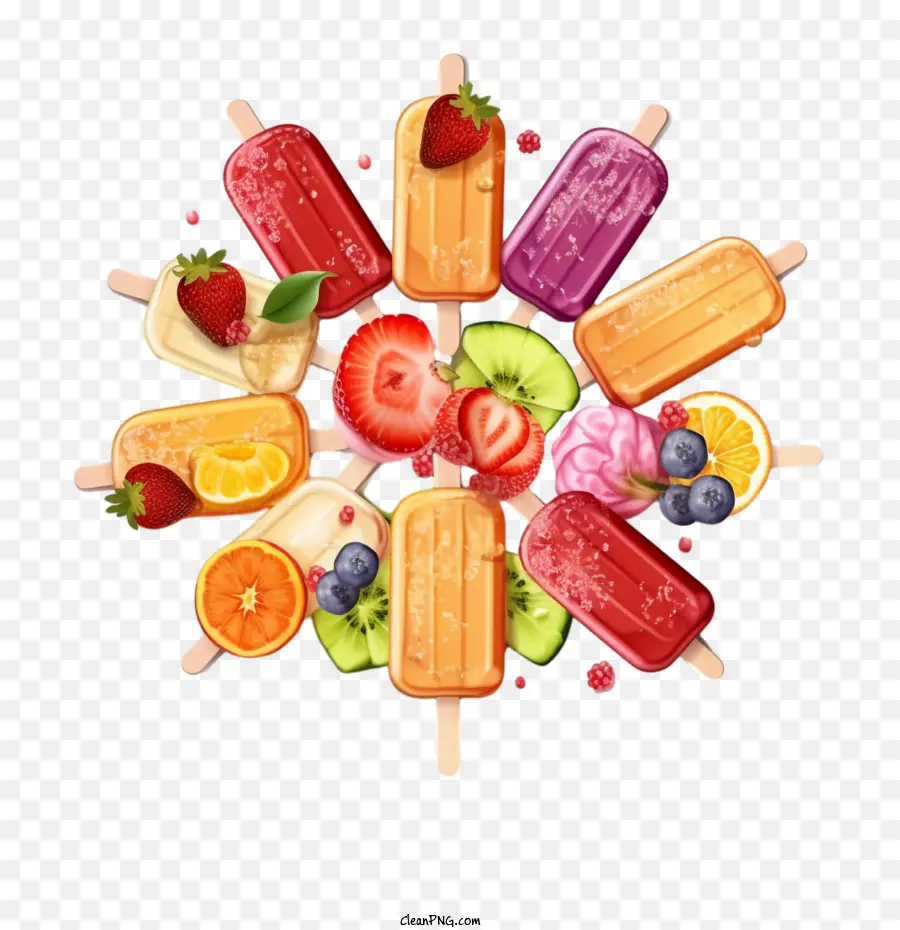 De Paletas，La Fruta PNG