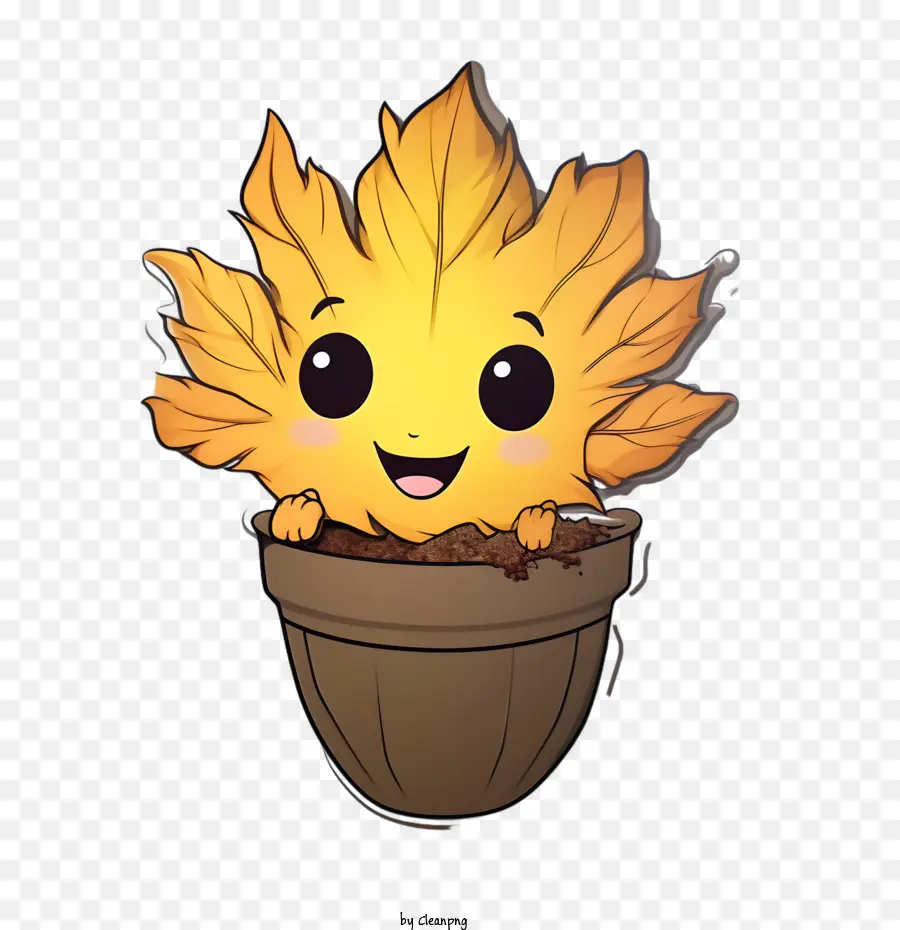 Emojis，Planta En Maceta PNG