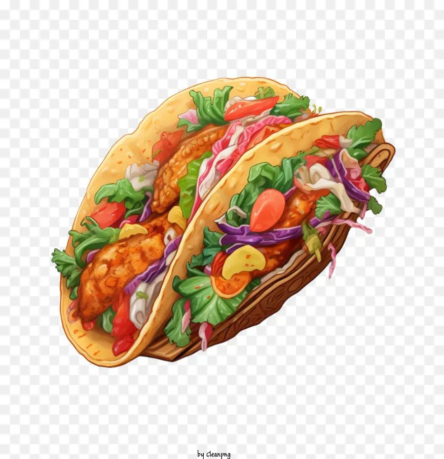 Taco，La Comida PNG