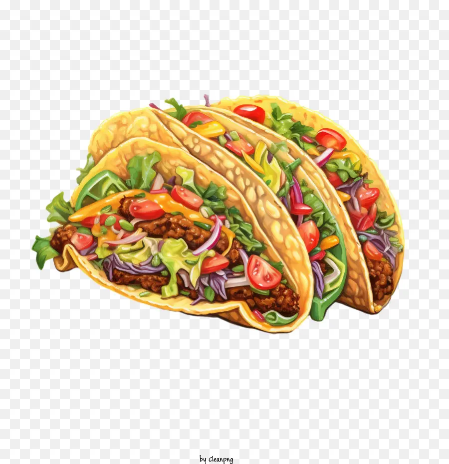 Tacos，Mexicano PNG