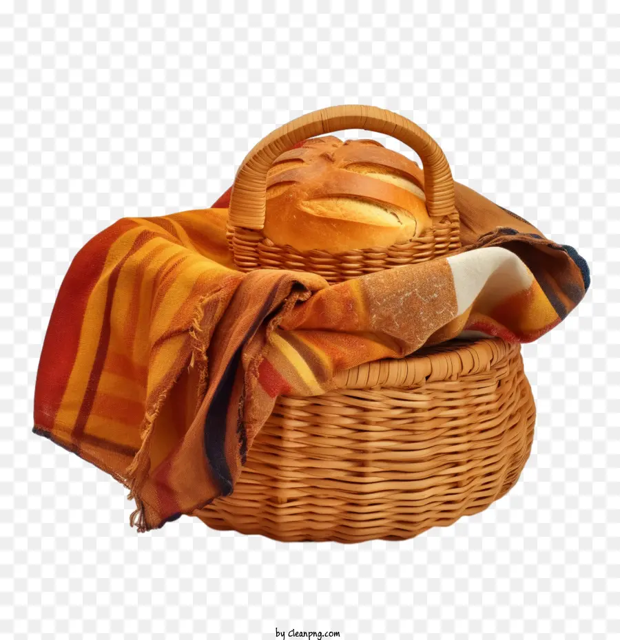 Pan Limpio，Cesta De Pan PNG