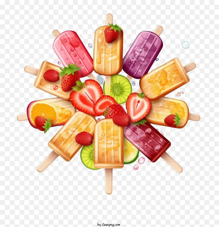 De Paletas，La Fruta PNG