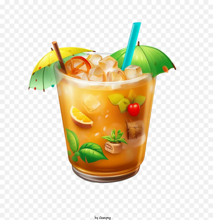 Bebida Tropical，Coctel PNG