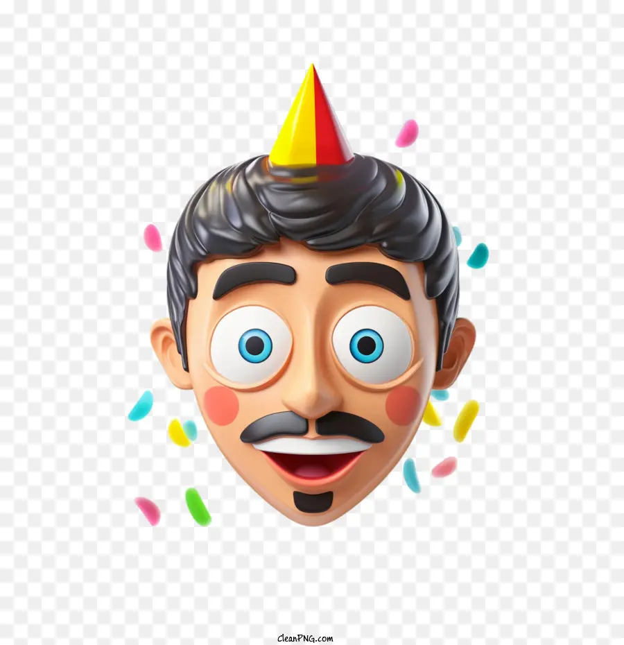 Cara De Fiesta，Feliz Cumpleaños PNG