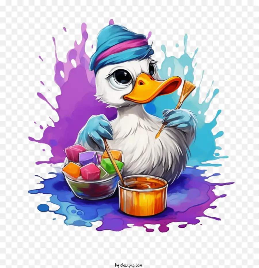 Pato，Pintar PNG