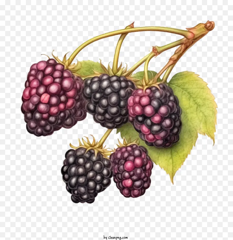 Blackberry，Moras PNG