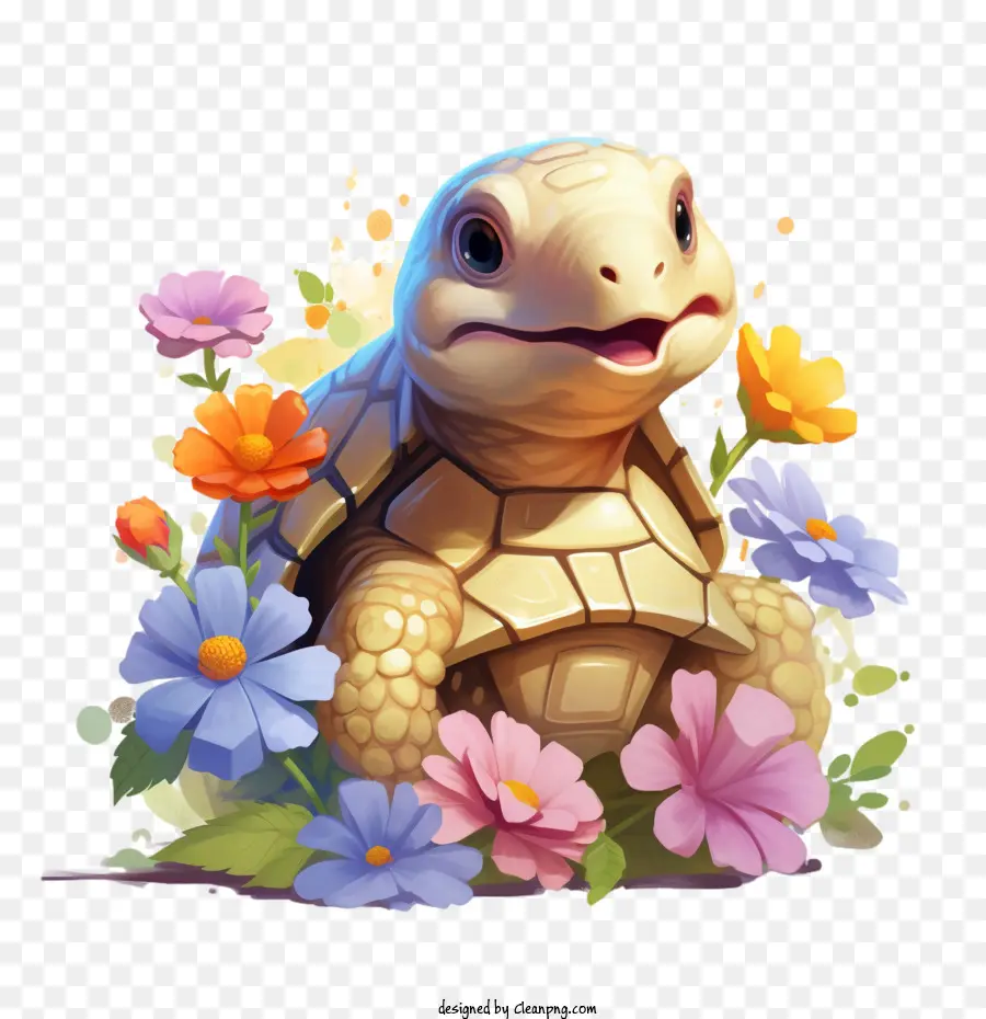 Tortuga，Tortuga De Dibujos Animados PNG