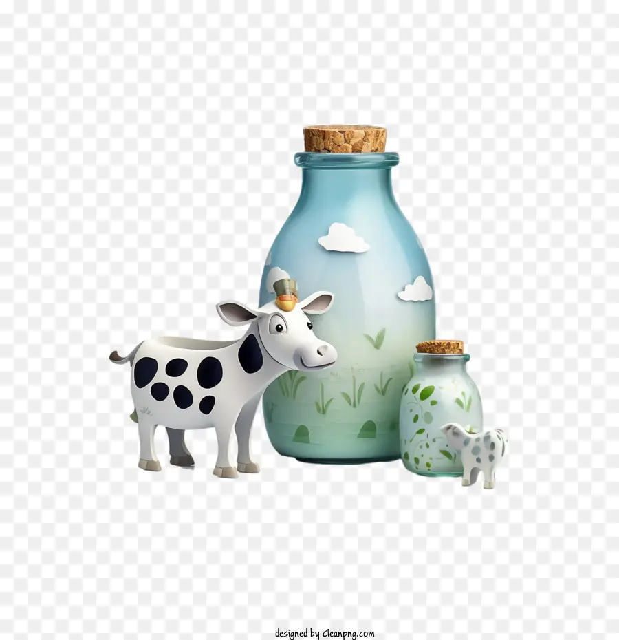 Vaca，La Leche PNG