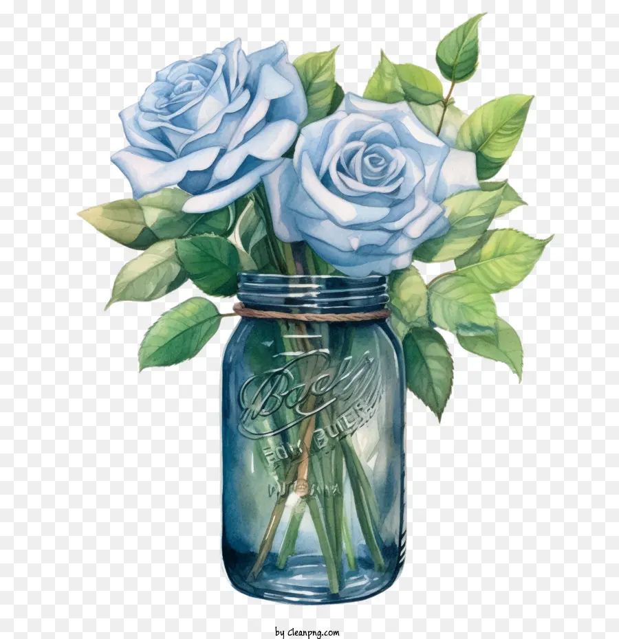 Rosa Azul，Rosas Azules PNG